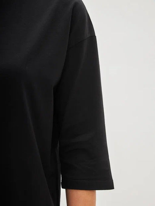 Лонгслив F112-1001. black - Fine joyce фото 5