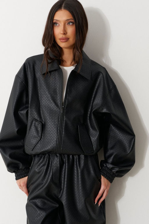 Бомбер Annete А5516 черный  фото 14