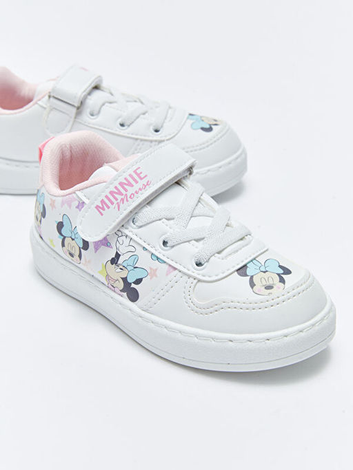 Minnie Mouse Lisansl? C?rt C?rtl? K?z ?ocuk Spor Ayakkab? - Waikiki фото 3