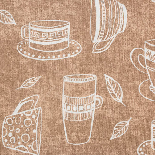 Скатерть Доляна Cup of tea 180х144 см, 100% хлопок, 164 г/м2  фото 2