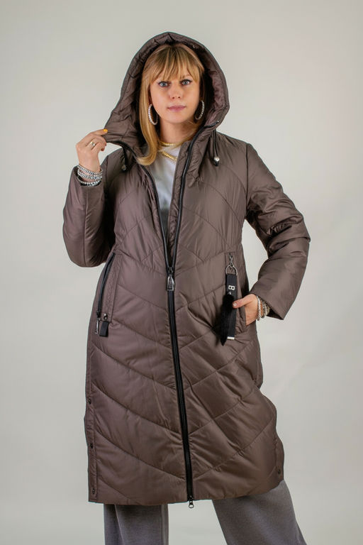 Куртка верблюжья шерсть арт.2285, Евро-зима