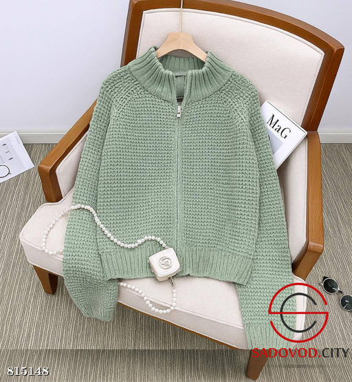 Теплый кардиган на молнии - Bruno фото 5