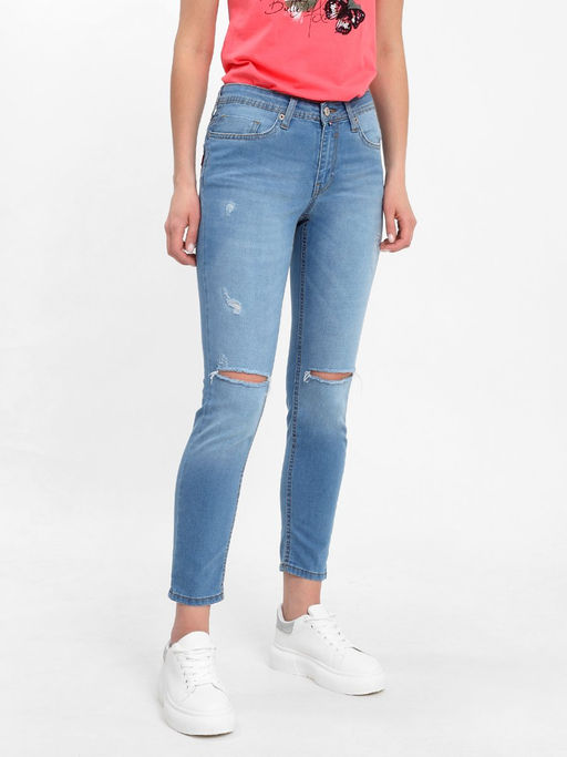 Женские джинсы _ 19690 - F5 фото 2