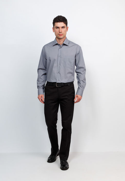 Сорочка мужская длинный рукав CASINO c330/1/grey  фото 4