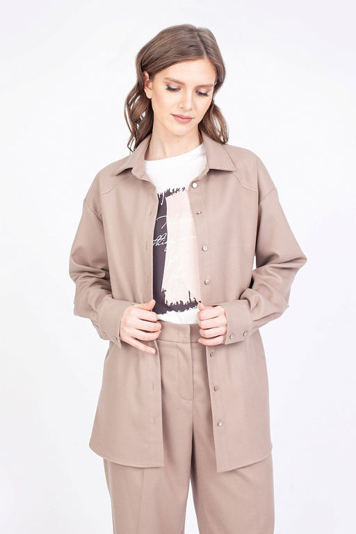 4-1924-5128-114 Блуза декор, 56 - Serginnetti фото 4