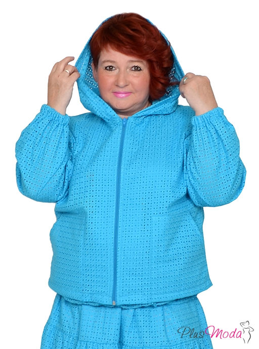 Жакет Модель №1641 размеры 44-84 - Plusmoda фото 6