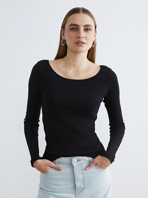 U Yaka Kuplu Kad?n Body