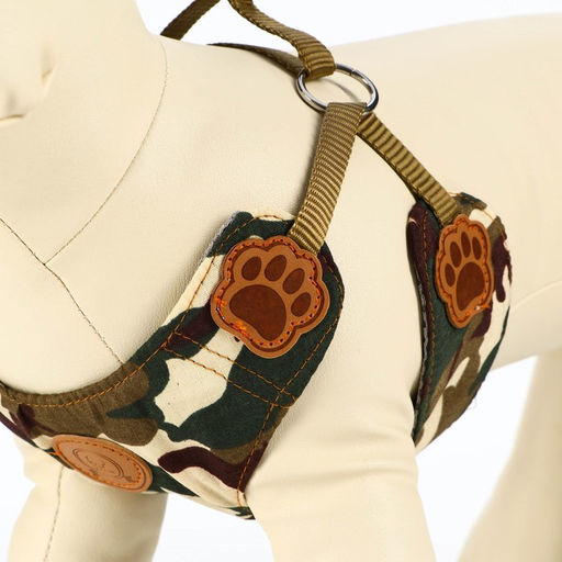 Комплект Рефлекс, размер L, поводок 95 см, ОГ 25-64 см, камуфляж - Пижон фото 2