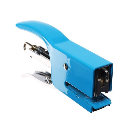 Степлер плаер №10 до 20 листов, скобы 10, для сшивания на весу. стальной, МИКС - Simaland фото 5