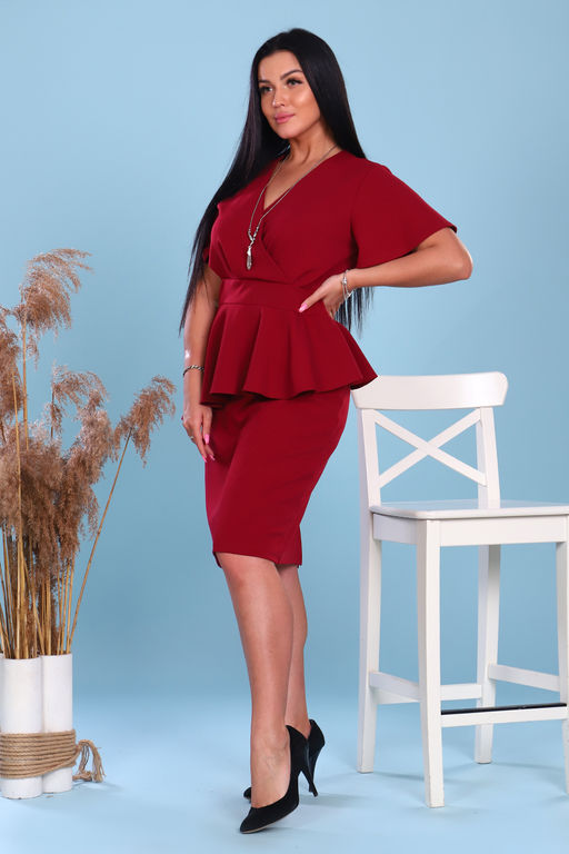 Платье Натали 47027 из крепа  фото 25