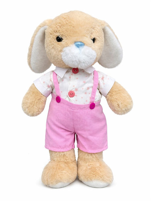 Зайка в одежде мальчик/девочка, 25см. (Белоруссия) в ассорт.
