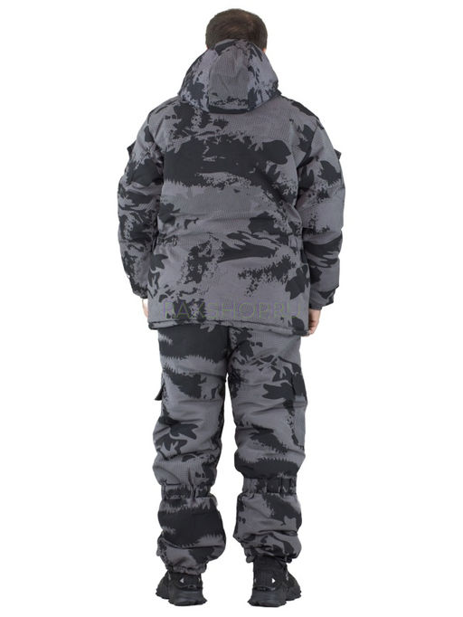 Зимний костюм Forest trail Grey для активного отдыха (на флисе) - Rax фото 3