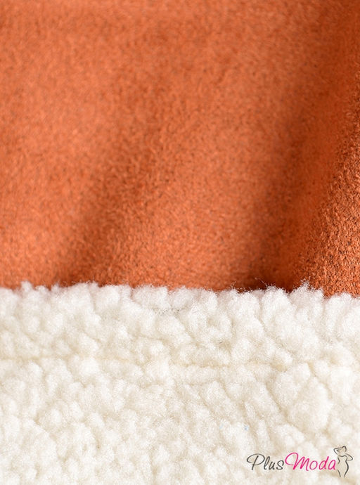 Дубленка-куртка Модель №1791 размеры 44-84 - Plusmoda фото 14