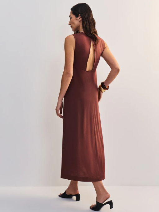 Льняное платье макси ZR2605012902-21 / Zarina фото 2