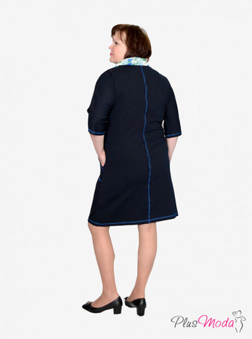 Платье Модель №2А размеры 46-68 - Plusmoda фото 6