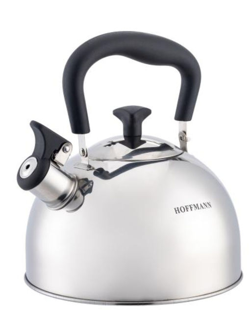 Чайник для плиты 2,5л со свистком, черная ручка НМ 55207 - Hoffmann фото 4