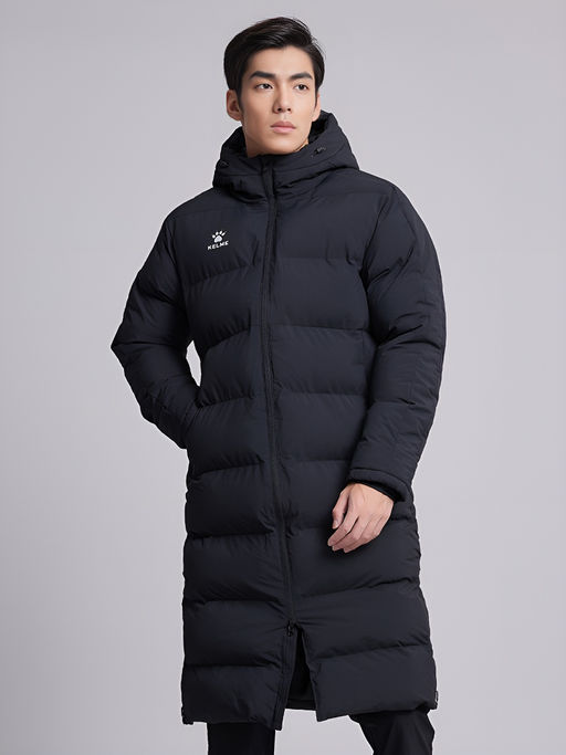 Пуховик KELME Mens Long Clothes Black