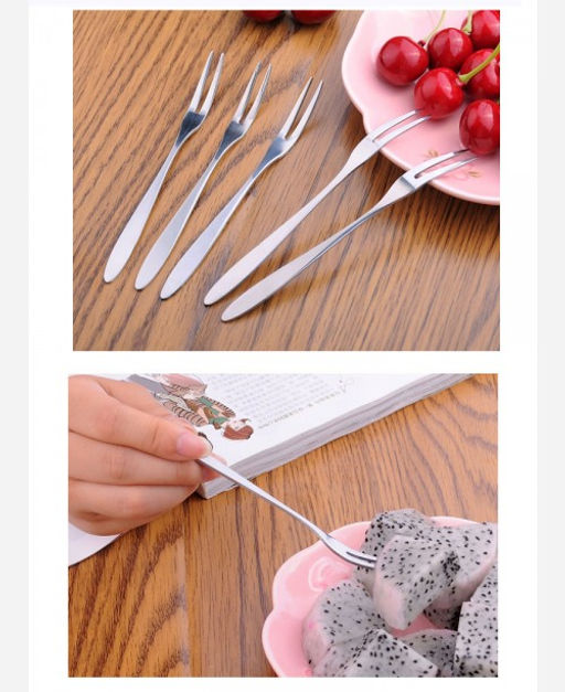 Вилочки десертные, набор из 5 штук 9046550 - Yiwu youda import & export co фото 8