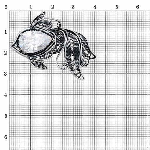 БРОШЬ 14816008ф - Красная пресня фото 3