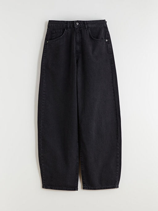 Barrel Fit Kad?n Jean Pantolon