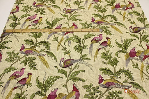 Интерьерный хлопок Эдем цв.светло-пшеничный, ш.1.5м, хлопок-100%, 230гр/м.кв - Купава фото 3