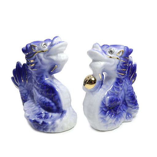 Дракон из фарфора уп-5шт оберег на процветание и защиту - Сандаловый дом фото 7