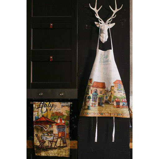 Полотенце Этель: Италия 40х73 см, 100% хлопок, саржа 190 гр/м  фото 8