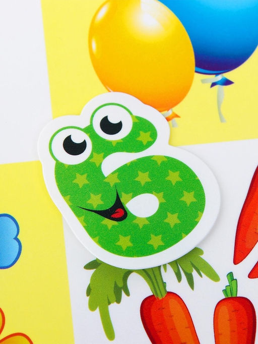 Игра на липучках «Счёт», МИНИ, 9 деталей