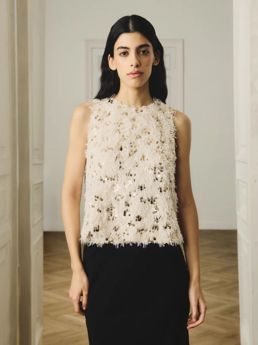 Топ из перьев / Zarina