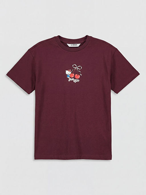 Hello Kitty Bask?l? K?z ?ocuk Ti??rt