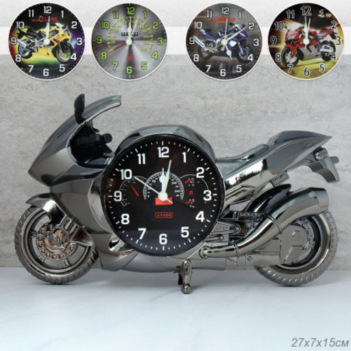 Часы настольные Мотоцикл 25 см / PF004B /уп 72/ - Галеонтрейд фото 13