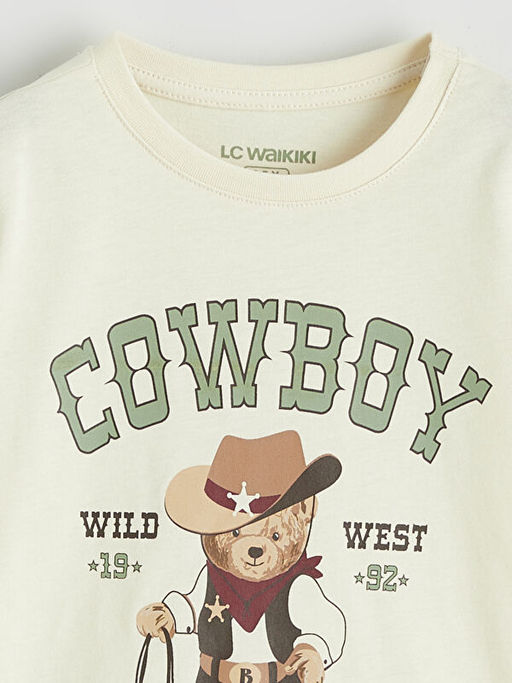 Ay? Teddy Bask?l? Erkek ?ocuk Pijama Tak?m? Aile Kombini