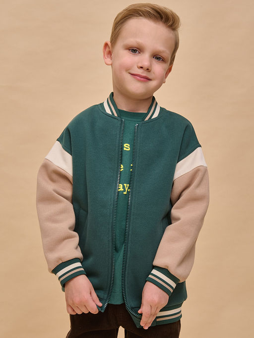 PELICAN, толстовка для мальчиков, Изумрудный