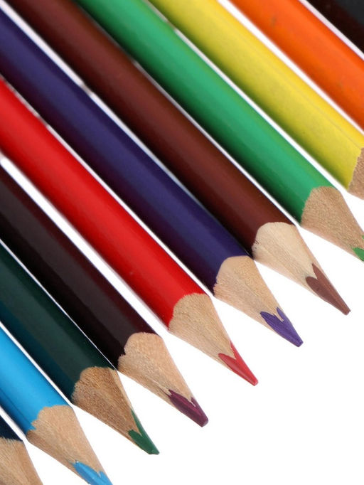 Карандаши Calligrata цветные, 12 цветов, деревянные, трёхгранные, в картонной коробке