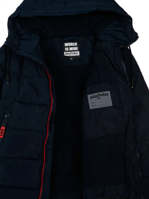 PlayToday / Пальто текстильное с полиуретановым покрытием для мальчиков  фото 11