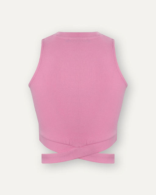 Блузка-топ с открытой зоной талии - Incity фото 6