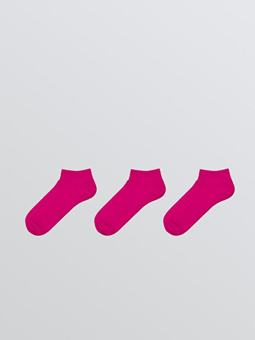 Kad?n D?z Patik ?orap 3l?