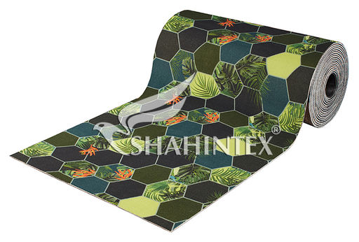 Коврик-дорожка SHAHINTEX DIGITAL PRINT (18) Джунгли 80х1000 зеленый  фото 2