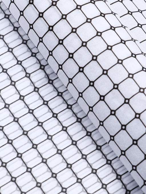 Цена за 10 шт. Бумага упаковочная тишью, Шарм, белый, 50 см ? 70 см 17 грамм - UPAK LAND фото 2