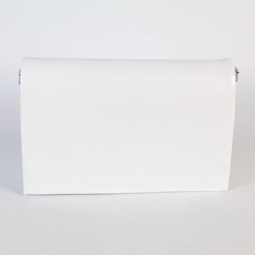 Женская кожаная сумка кросс-боди с тремя отделениями 3086 Вайт - Cidirro фото 2