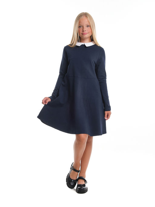 Школьное платье для девочки 22-7400 черный - Mini maxi фото 13