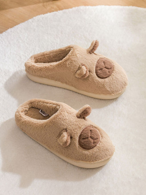 Hayvan Fig?rl? Pel?? Kad?n Ev Terli?i