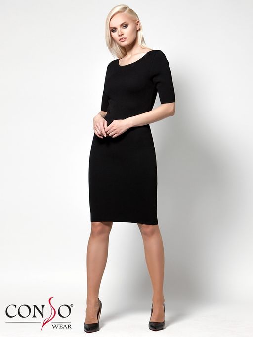 Conso/WDS190904 - grey Платье Женское  фото 4