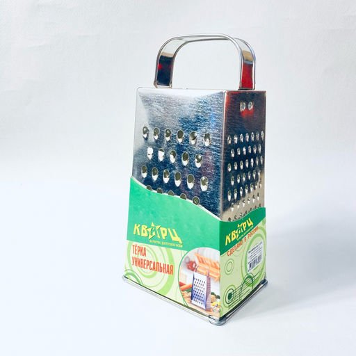 Терка универсальная КВАРЦ арт.К01.000.02 в уп. из белой жести 0,25-0,28мм 11х8,5х22