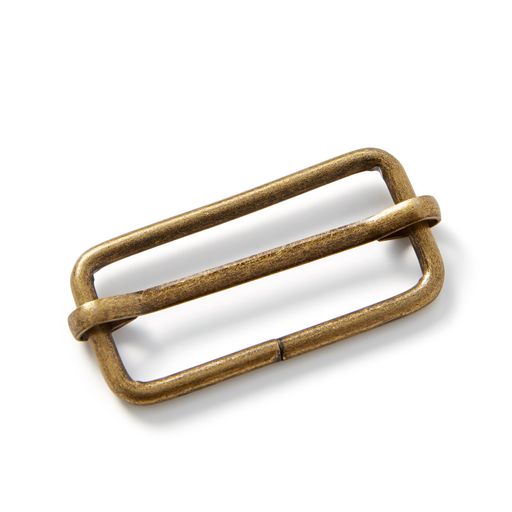 Фурнитура сумочная металл PRYM 615811 Шлевка d 40 мм 1 шт. под состаренную латунь