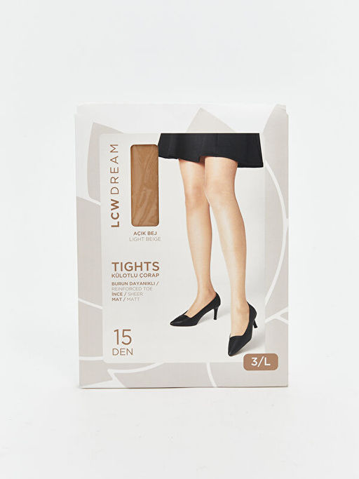 15 Denye Mat Kad?n K?lotlu ?orap