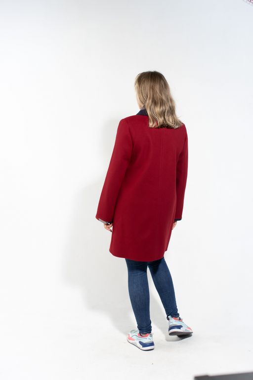 Рема демисезонное пальто ( Вишня ) - Дюто фото 3