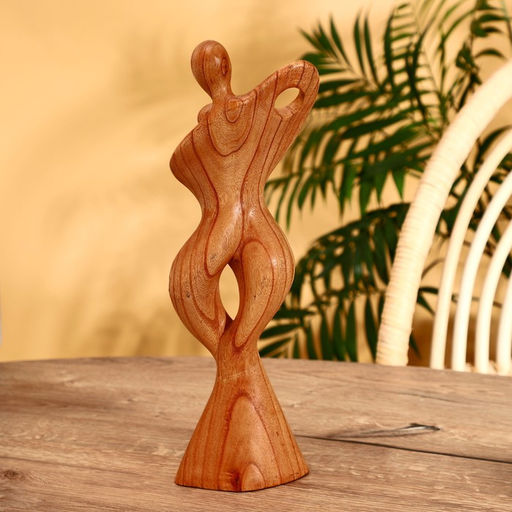 Фигурка «Под покровом», 13×7×35 см, дерево