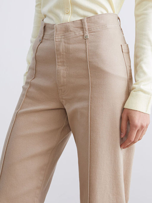 Straight Fit Kad?n Jean Pantolon