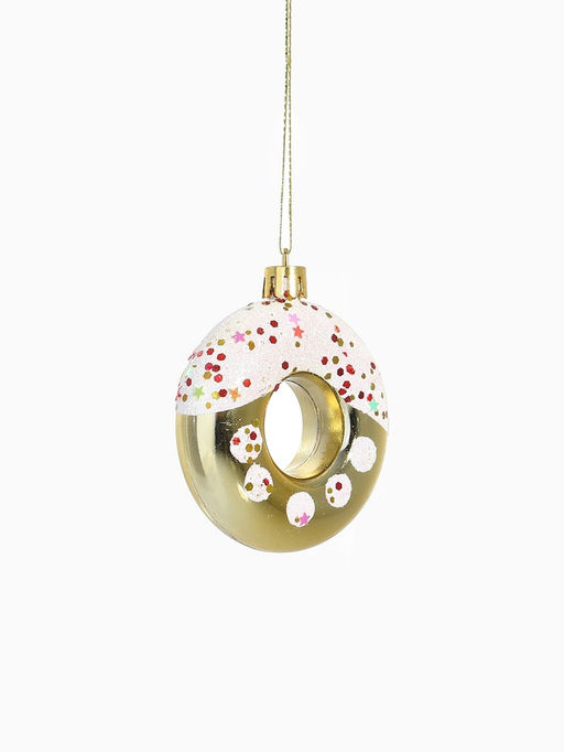 Ёлочные игрушки набор 16 шт. Ярмарка волшебства 8 см, золото - Зимнее волшебство фото 8